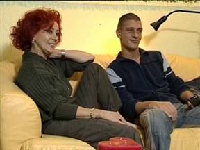 Redhead fucked her son