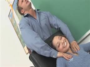 Teacher and babe engage in debauchery at school