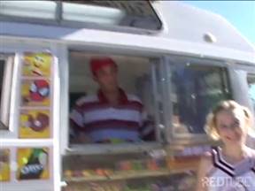 Cheerleader vs. Ice Cream Vendor