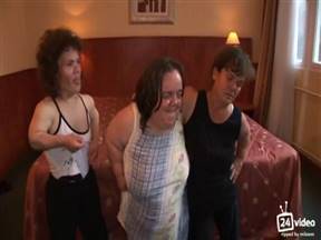 Old dwarf lesbians start masturbating